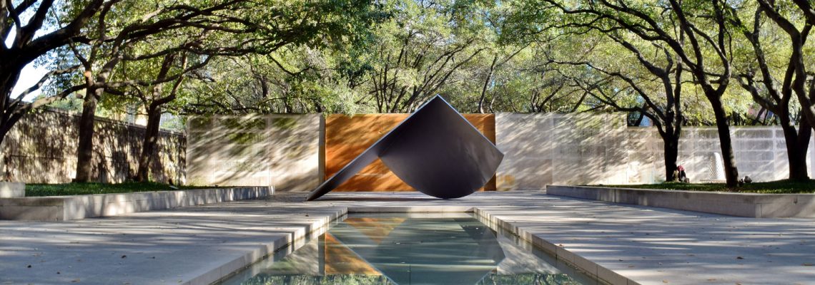 Art Installation By A Water Feature