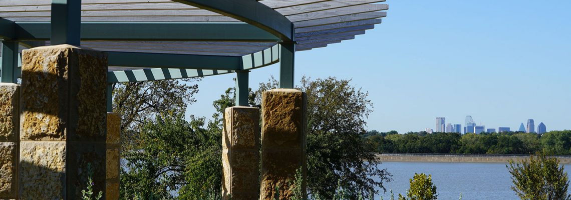 Far View Of The Dallas Skyline